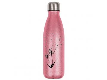 Glitzerflasche "Pusteblume"